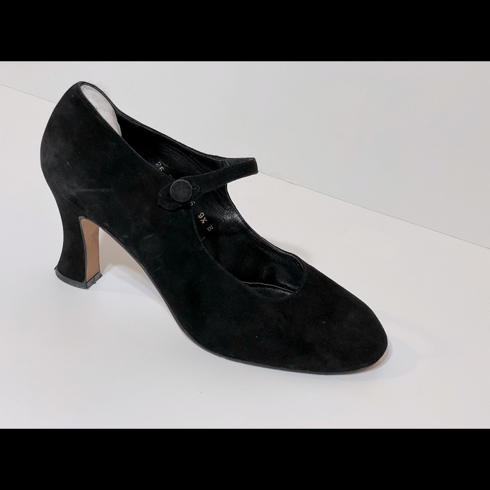 90s Sachs London Vintage Mary Jane Kitten Heels.